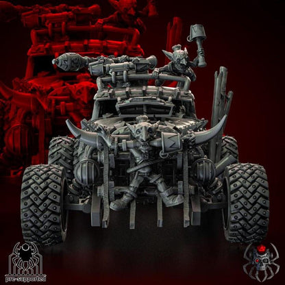 Orkz Hottruck | Eigthlegs Miniatures | Wargaming | Tabletop | Minifigure |28mm scale| 32mm scale | Grimdark compatible