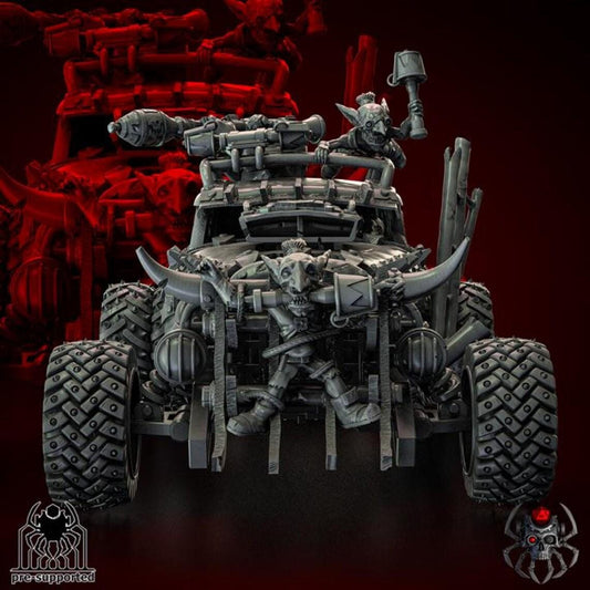 Orkz Hottruck | Eigthlegs Miniatures | Wargaming | Tabletop | Minifigure |28mm scale| 32mm scale | Grimdark compatible