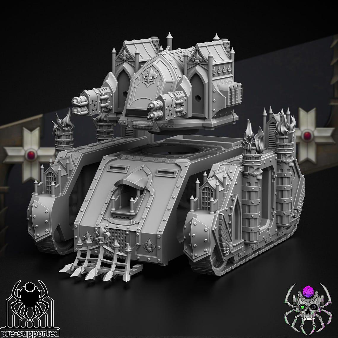 The Widows Battle APC | Eigthlegs Miniatures | Wargaming | Tabletop | Minifigure |28mm scale| 32mm scale | Grimdark compatible