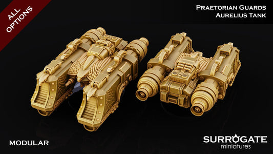 Praetorian Guards Aurelius Tank | Surrogate Miniatures | Grimdark compatible