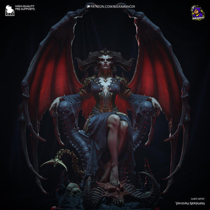 Mother of Demons | Tabletop Games 28 - 32 mm | Dungeons and Dragons | D&D | RPG | Diorama