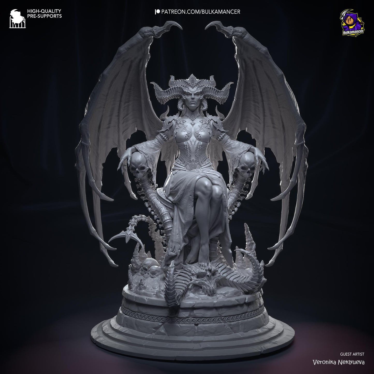 Mother of Demons | Tabletop Games 28 - 32 mm | Dungeons and Dragons | D&D | RPG | Diorama