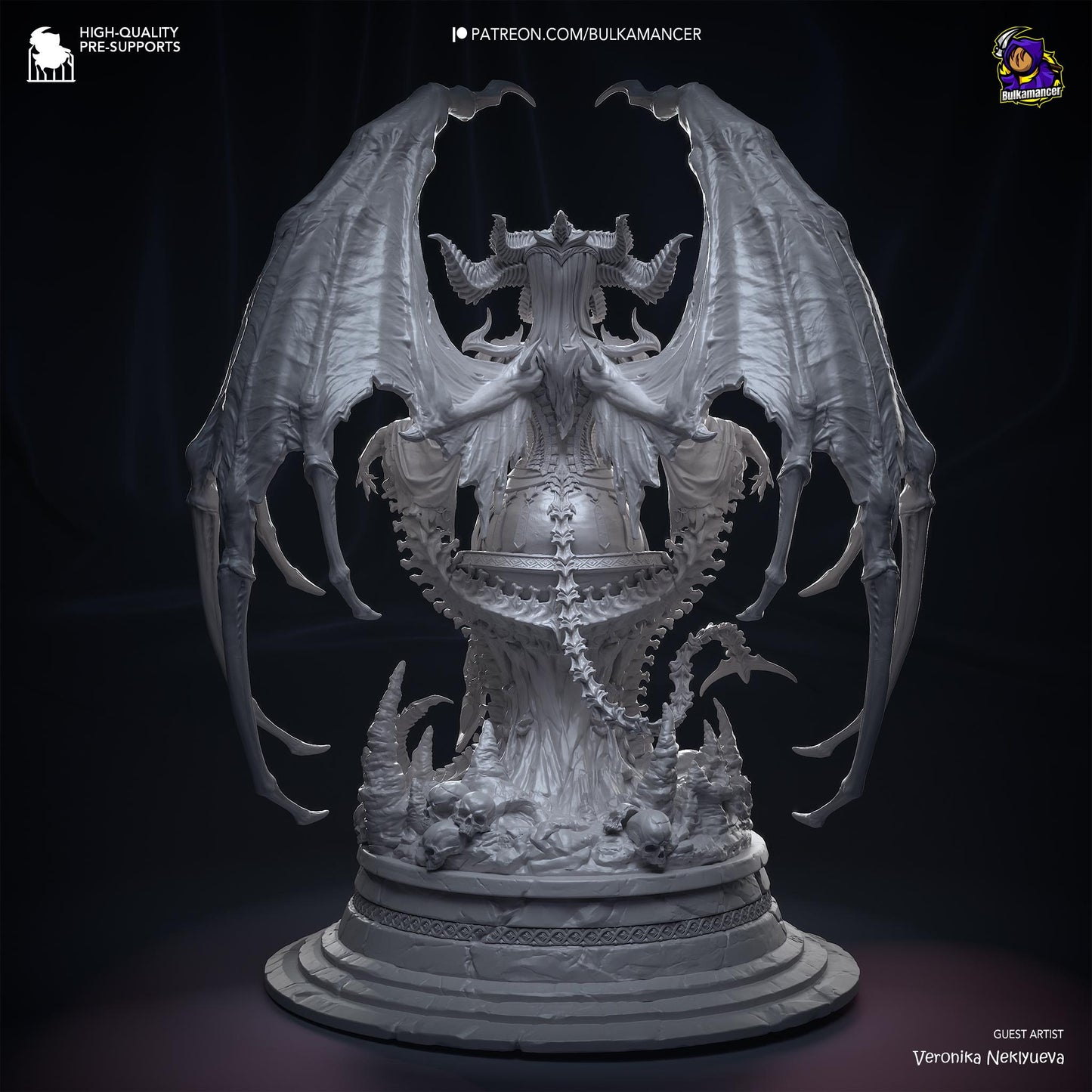 Mother of Demons | Tabletop Games 28 - 32 mm | Dungeons and Dragons | D&D | RPG | Diorama