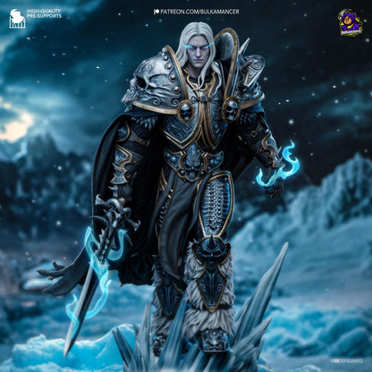 Prince Arthas | Tabletop Games 28 - 32 mm | Dungeons and Dragons | D&D | RPG | Diorama