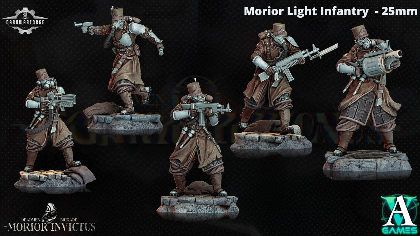 Archvillain Games : Deadmen Brigade - Morior Invictus | D&D | Wargame | RPG | One Page Rules compatible