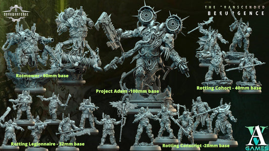 Archvillain Games : The Transcended - Resurgence | D&D | Wargame | RPG | One Page Rules compatible