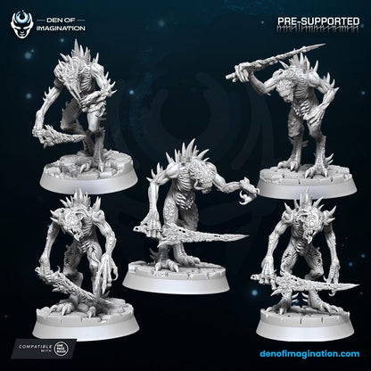 Demons - Void Avatar | Den of Imagination | Minifigure | Wargaming | Tabletop | Grimdark compatible | One Page Rules compatible