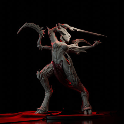 Chaos - The Great Temptress Demon | Den of Imagination | Minifigure | Wargaming | Tabletop | Grimdark compatible | One Page Rules compatible