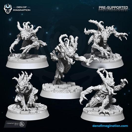 Demons - Void Imps | Den of Imagination | Minifigure | Wargaming | Tabletop | Grimdark compatible | One Page Rules compatible