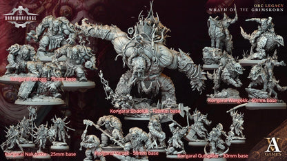 Archvillain Games : Orc Legacy - Wrath of the Grimskorn | D&D | Wargame | RPG | One Page Rules compatible