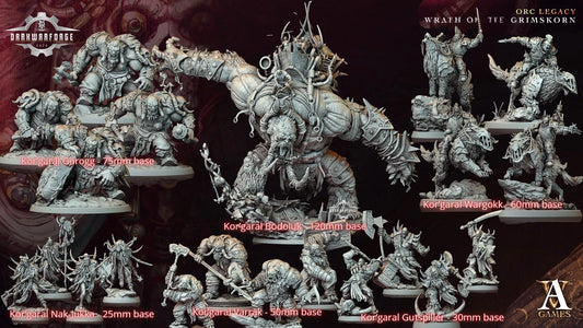 Archvillain Games : Orc Legacy - Wrath of the Grimskorn | D&D | Wargame | RPG | One Page Rules compatible
