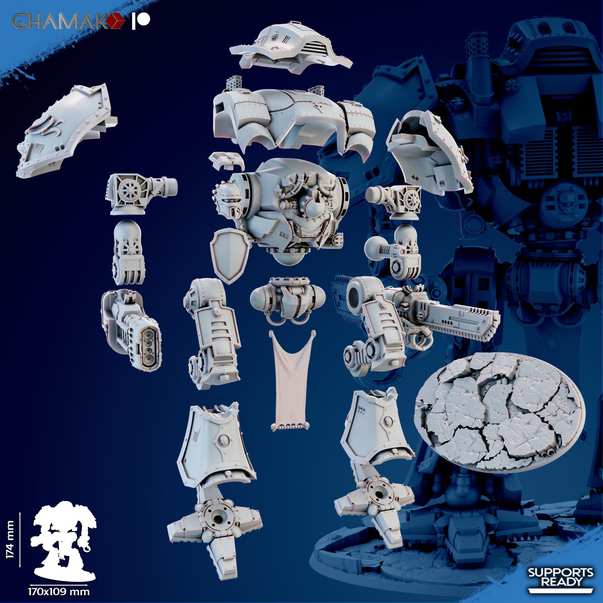 Paladinum Belli | Ghamak | Grimdark compatible