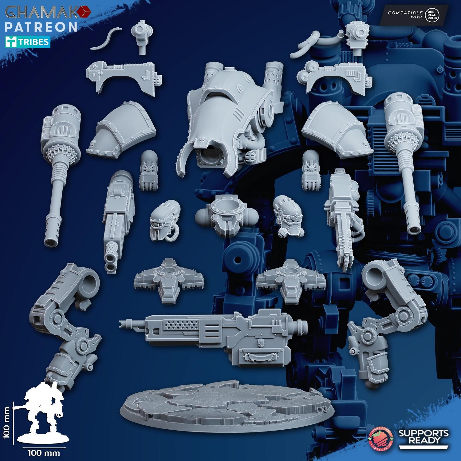 Titan Bellatorius | Ghamak | Grimdark compatible