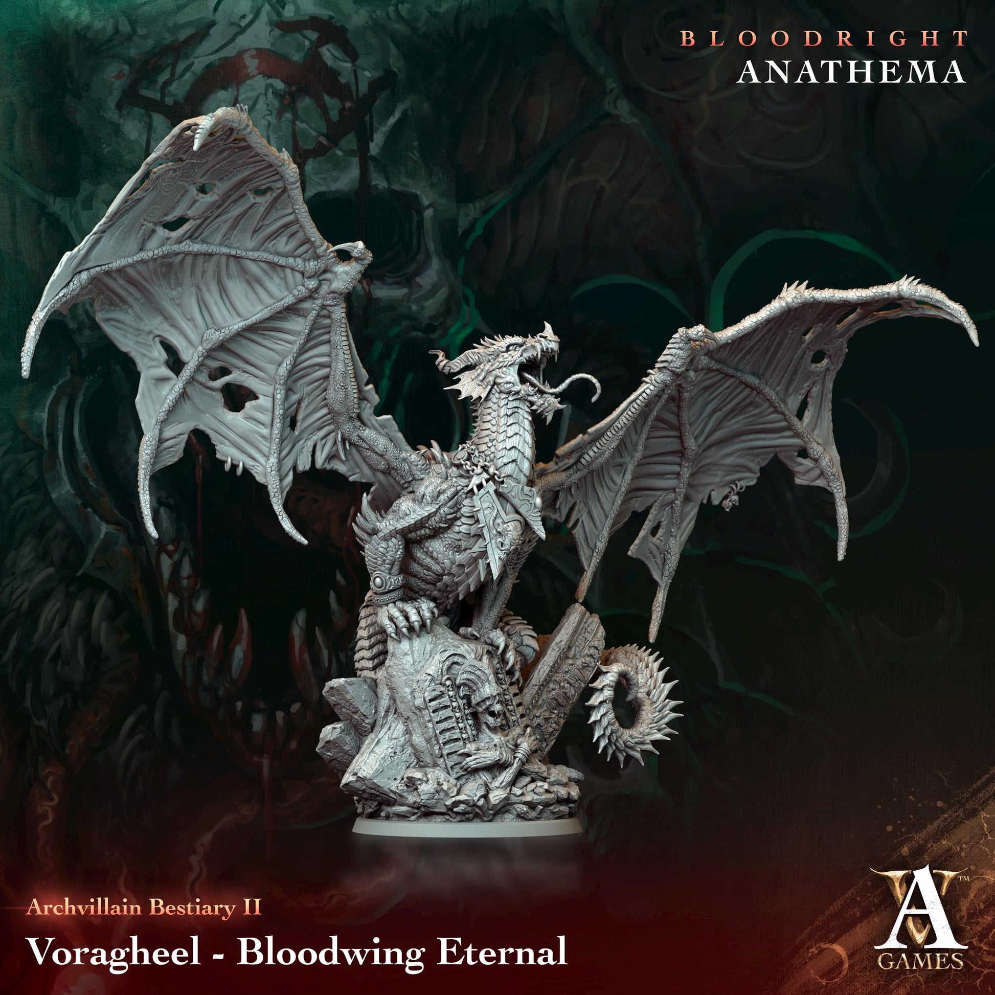 Archvillain Games : Archvillain Bestiary Vol. II | Tabletop Games | 32 mm scale | D&D | Wargame | RPG | One Page Rules compatible