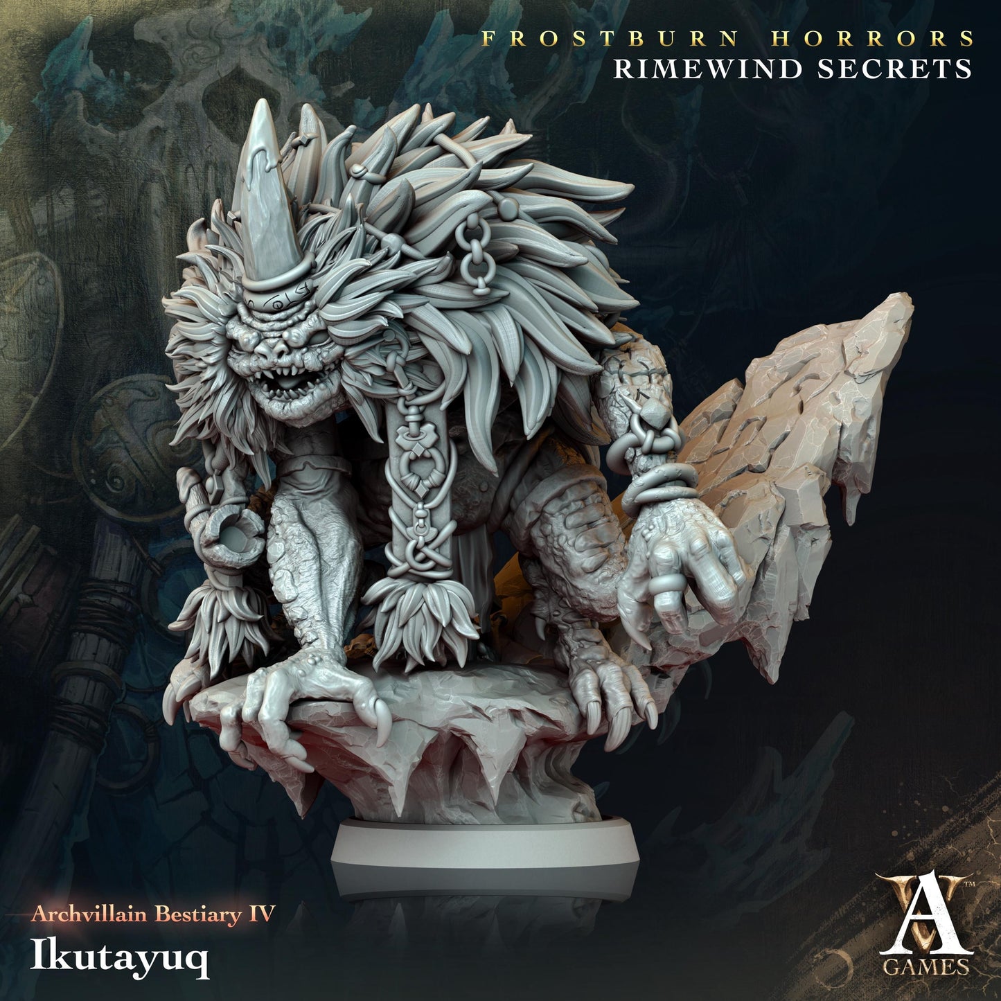 Archvillain Games : Archvillain Bestiary Vol. IV | Tabletop Games | 32 mm scale | D&D | Wargame | RPG | One Page Rules compatible