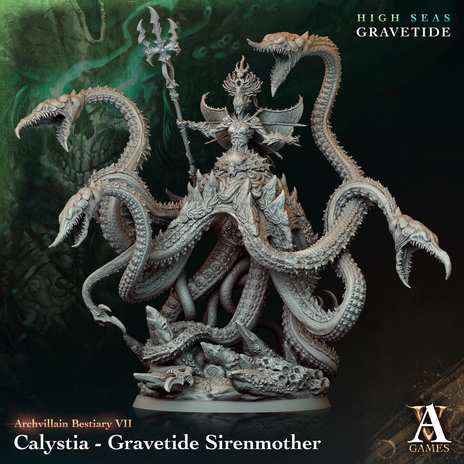 Archvillain Games : Archvillain Bestiary Vol. VII | Tabletop Games | 32 mm scale | D&D | Wargame | RPG | One Page Rules compatible