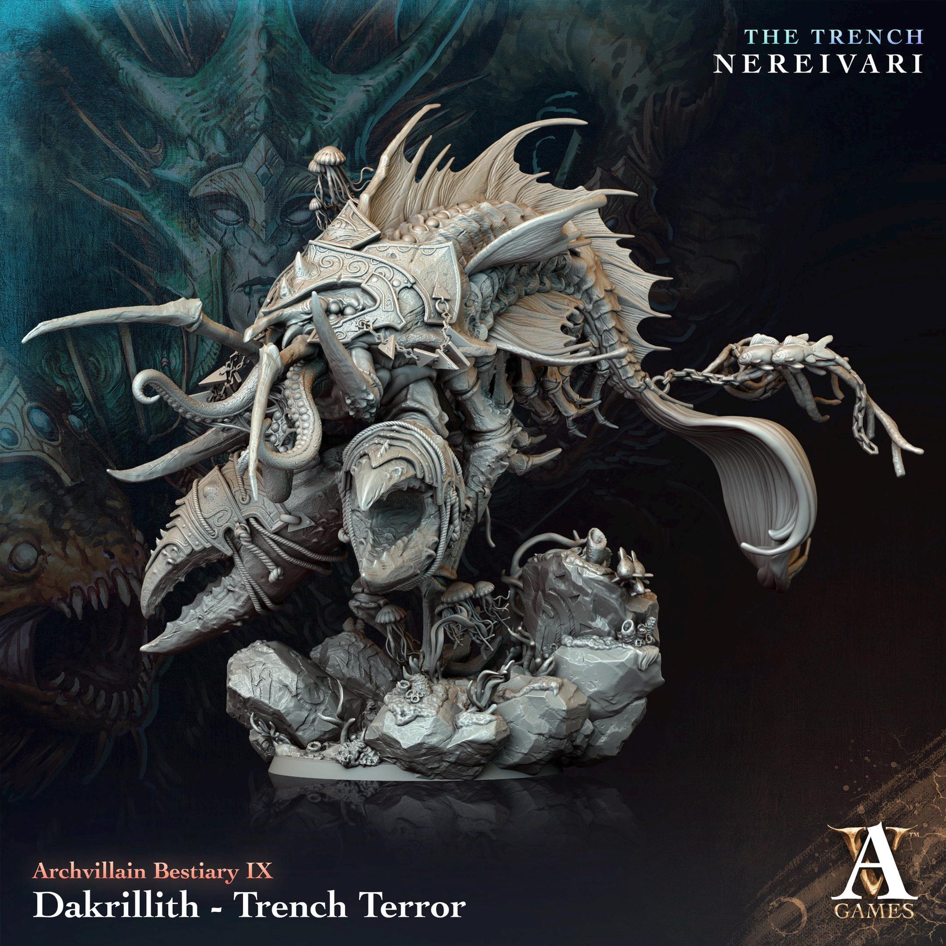 Archvillain Games : Archvillain Bestiary Vol. IX | Tabletop Games | 32 mm scale | D&D | Wargame | RPG | One Page Rules compatible