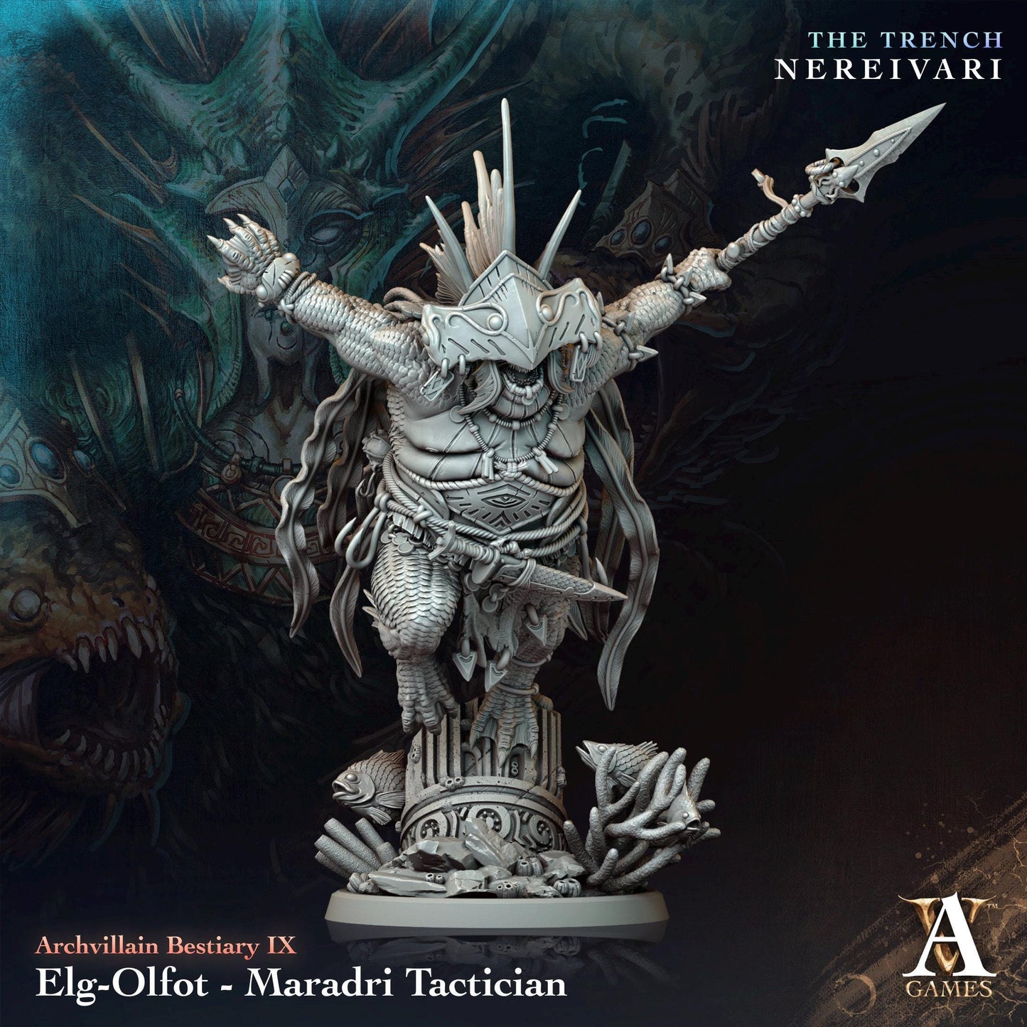 Archvillain Games : Archvillain Bestiary Vol. IX | Tabletop Games | 32 mm scale | D&D | Wargame | RPG | One Page Rules compatible