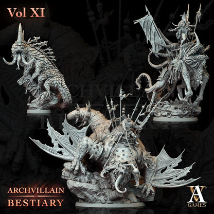 Archvillain Games : Archvillain Bestiary Vol. XI | Tabletop Games | 32 mm scale | D&D | Wargame | RPG | One Page Rules compatible