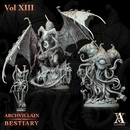 Archvillain Games : Archvillain Bestiary Vol. XIII | Tabletop Games | 32 mm scale | D&D | Wargame | RPG | One Page Rules compatible