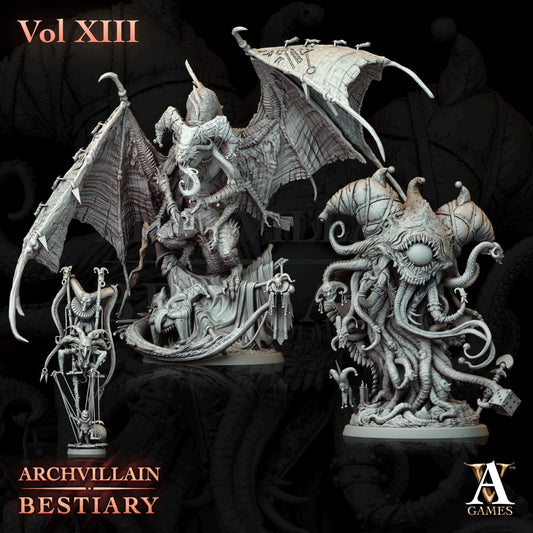 Archvillain Games : Archvillain Bestiary Vol. XIII | Tabletop Games | 32 mm scale | D&D | Wargame | RPG | One Page Rules compatible