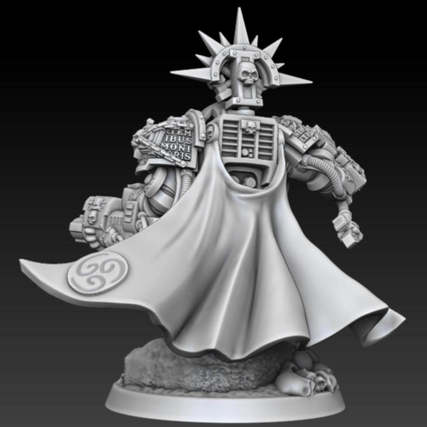 Silver Wardens - GM Decimus Falon | DMGMinis | Wargaming | Tabletop games | 32mm scale | Grimdark compatible