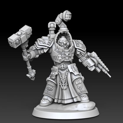 Silver Wardens - Heavy Exterminatus | DMGMinis | Wargaming | Tabletop games | 32mm scale | Grimdark compatible