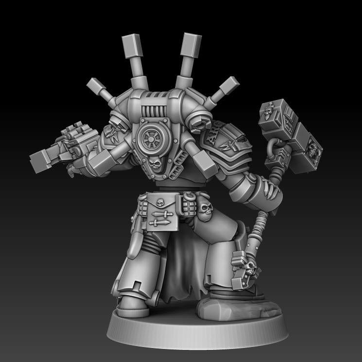 Silver Wardens - Nemestrike Force Marines | DMGMinis | Wargaming | Tabletop games | 32mm scale | Grimdark compatible