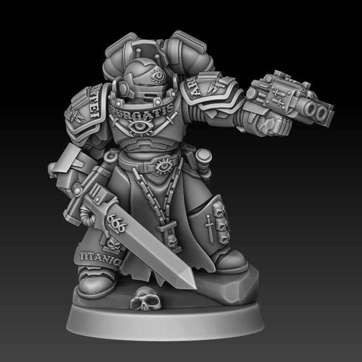 Silver Wardens - Nemestrike Force Marines | DMGMinis | Wargaming | Tabletop games | 32mm scale | Grimdark compatible