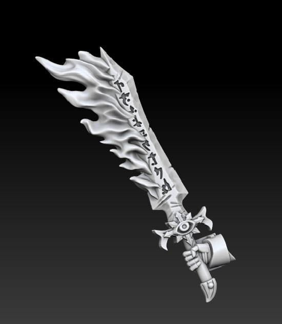 Silver Wardens - Swordkeeper of the Purificatus | DMGMinis | Wargaming | Tabletop games | 32mm scale | Grimdark compatible
