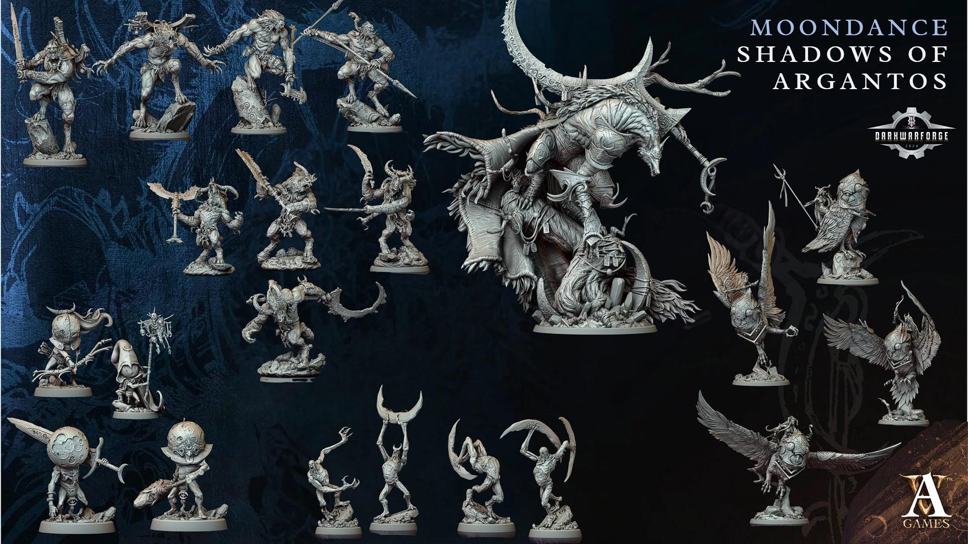 Archvillain Games : Moondance - Shadows of Argantos | D&D | Wargame | RPG | One Page Rules compatible