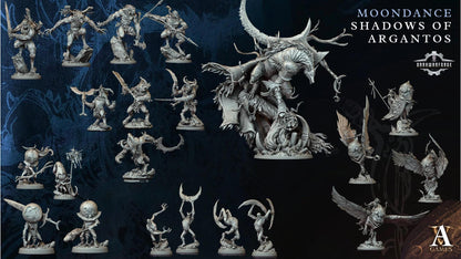 Archvillain Games : Moondance - Shadows of Argantos | D&D | Wargame | RPG | One Page Rules compatible