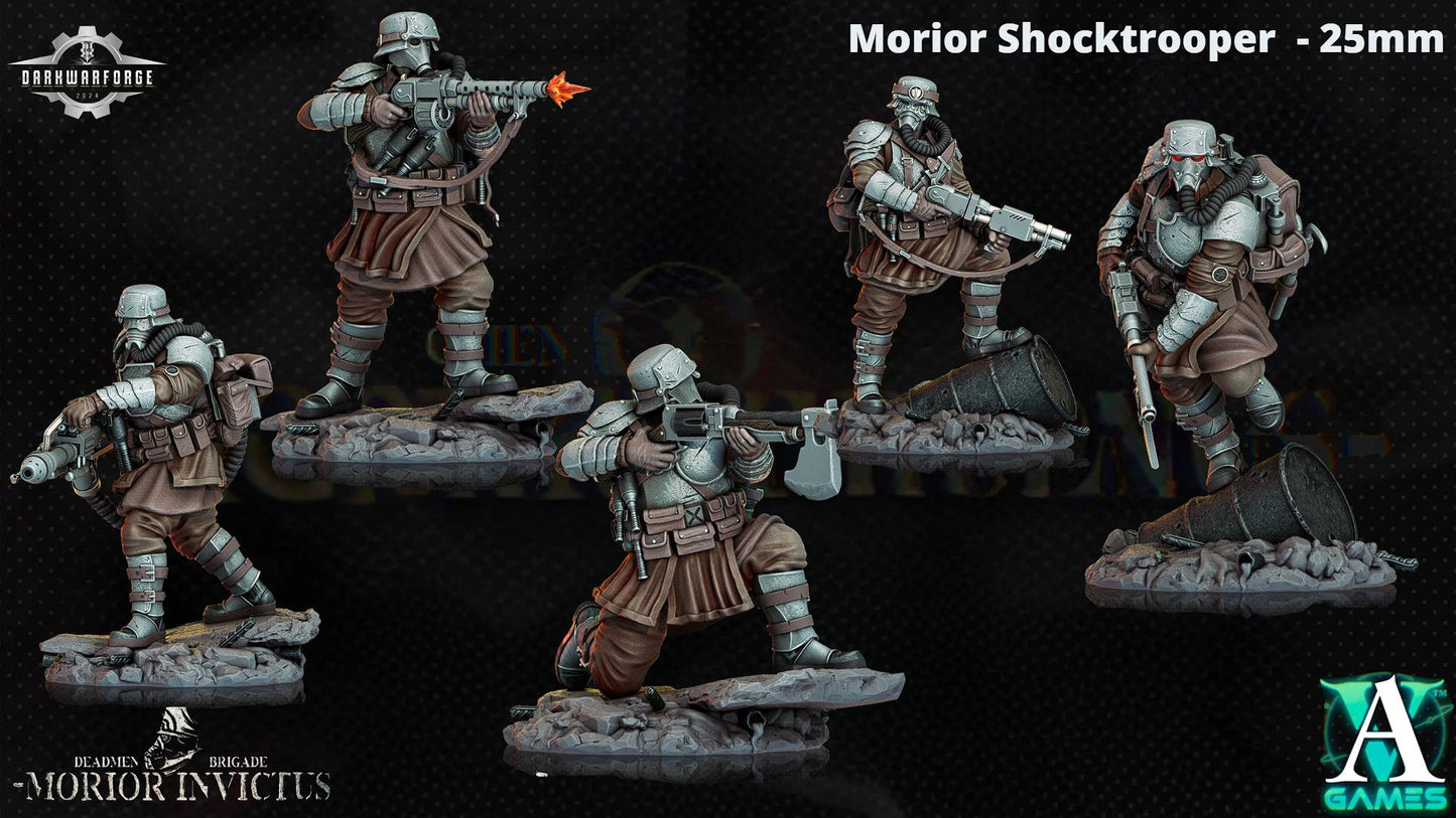 Archvillain Games : Deadmen Brigade - Morior Invictus | D&D | Wargame | RPG | One Page Rules compatible