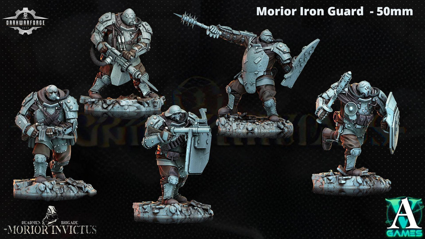 Archvillain Games : Deadmen Brigade - Morior Invictus | D&D | Wargame | RPG | One Page Rules compatible