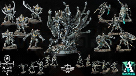 Archvillain Games :Empire of Stars - Black Pyramid | D&D | Wargame | RPG | One Page Rules compatible