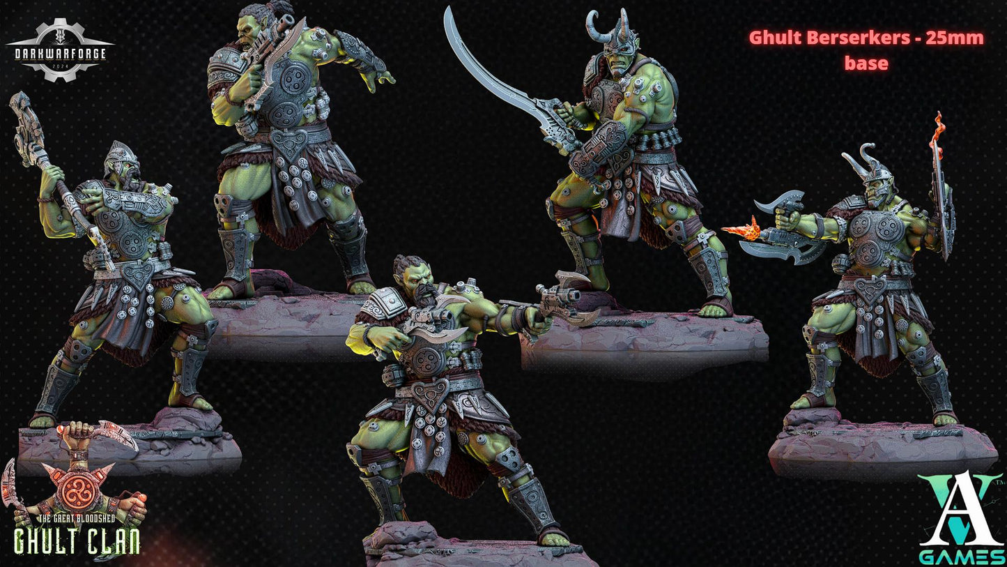 Archvillain Games : The Great Bloodshed - Ghult Clan | D&D | Wargame | RPG | One Page Rules compatible