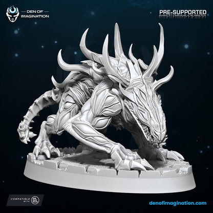 Demons - Void Hounds | Den of Imagination | Grimdark compatible | One Page Rules compatible