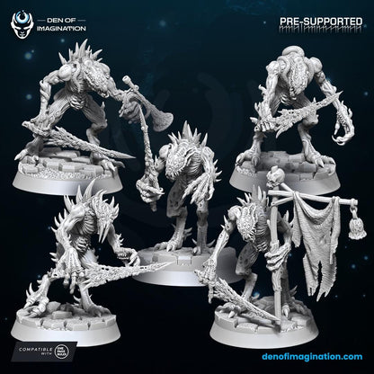 Demons - Void Avatar | Den of Imagination | Minifigure | Wargaming | Tabletop | Grimdark compatible | One Page Rules compatible