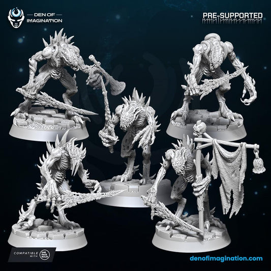 Demons - Void Avatar | Den of Imagination | Minifigure | Wargaming | Tabletop | Grimdark compatible | One Page Rules compatible