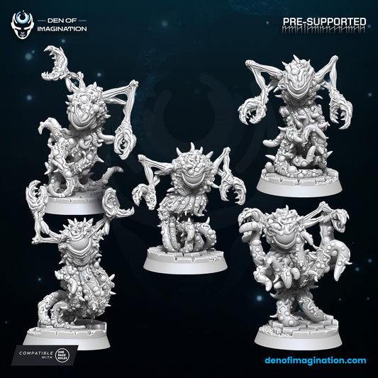 Demons - Void Eyes | Den of Imagination | Minifigure | Wargaming | Tabletop | Grimdark compatible | One Page Rules compatible