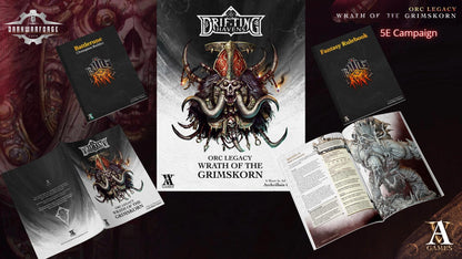 Archvillain Games : Orc Legacy - Wrath of the Grimskorn | D&D | Wargame | RPG | One Page Rules compatible