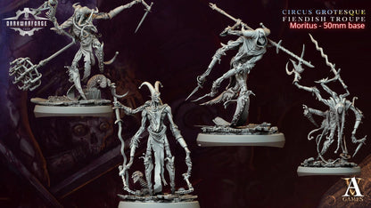 Archvillain Games : Circus Grotesque - Fiendish Troupe | D&D | Wargame | RPG | One Page Rules compatible