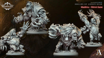 Archvillain Games: Sandstorm - Dreams of Ammon Diah | Tabletop Games 28 - 32 mm | D&D | Wargame | RPG | One Page Rules compatible