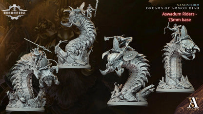 Archvillain Games: Sandstorm - Dreams of Ammon Diah | Tabletop Games 28 - 32 mm | D&D | Wargame | RPG | One Page Rules compatible