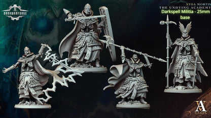 Archvillain Games: Stoa Mortis - The Undying Academy | Tabletop Games 28 - 32 mm | D&D | Wargame | RPG | One Page Rules compatible