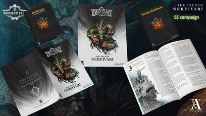 Archvillain Games: The Trench - Nereivari | D&D | Wargame | RPG | One Page Rules compatible
