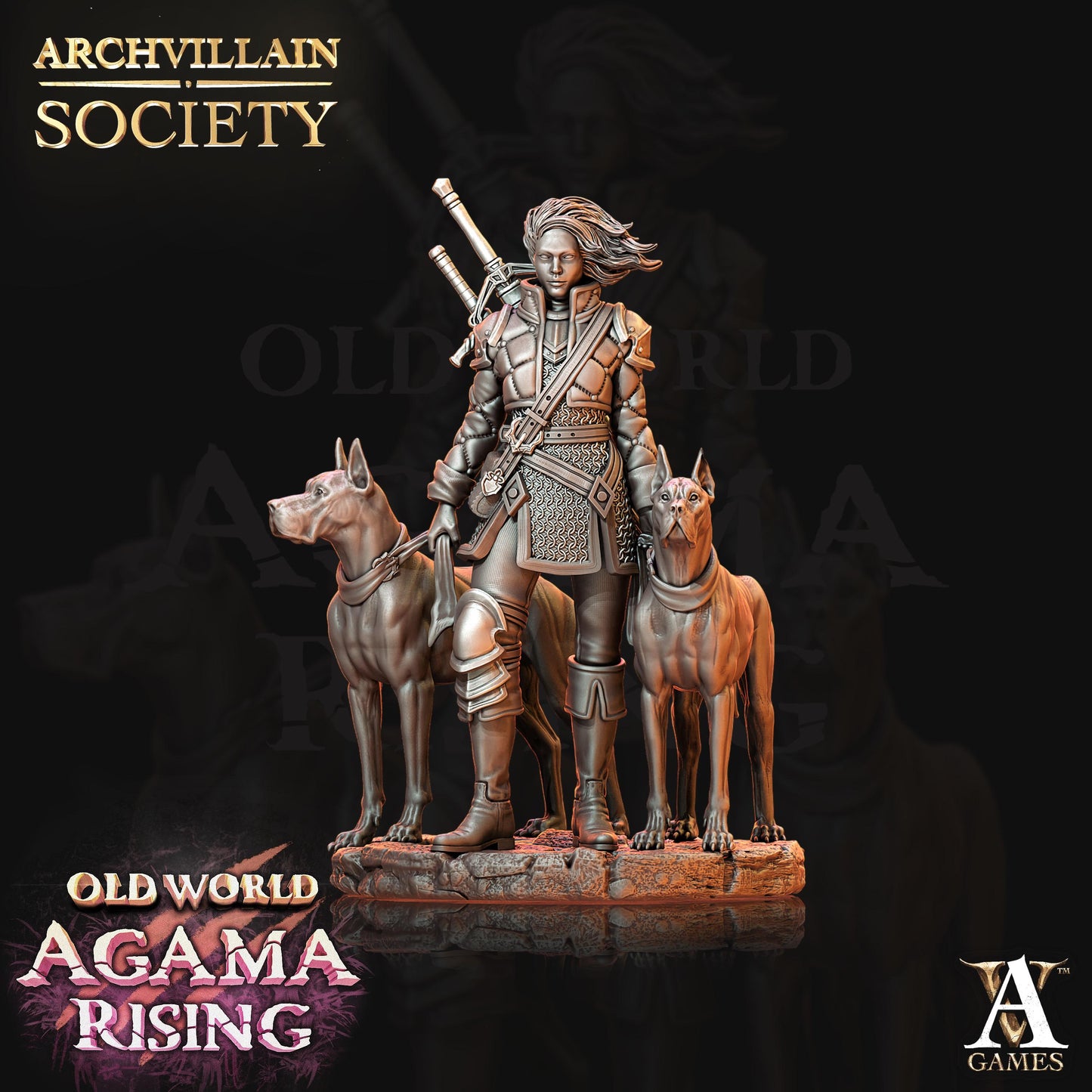 Archvillain Games : Archvillain Society Vol. II | 3D printed miniatures |Tabletop Games 32 mm | Dungeons and Dragons | Wargame | RPG