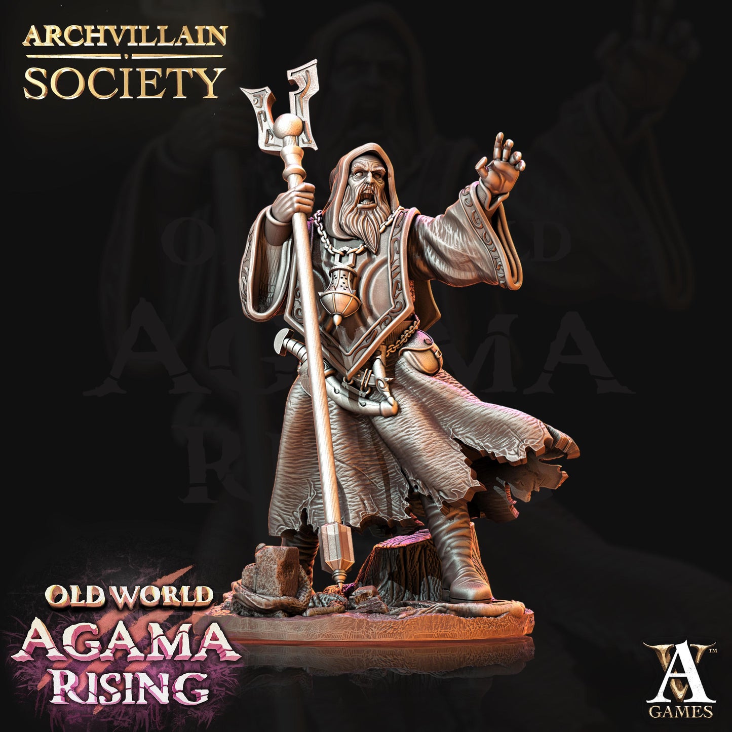 Archvillain Games : Archvillain Society Vol. II | 3D printed miniatures |Tabletop Games 32 mm | Dungeons and Dragons | Wargame | RPG