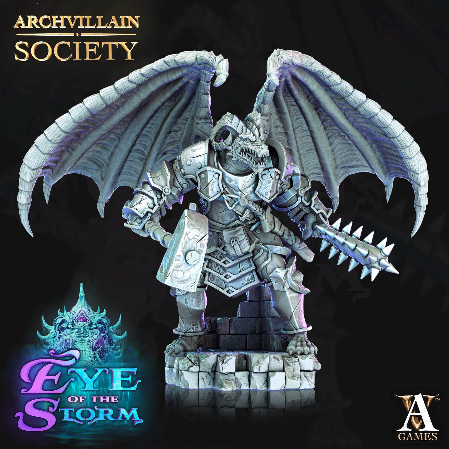 Archvillain Games : Archvillain Society Vol. III | 3D printed miniatures |Tabletop Games 32 mm | Dungeons and Dragons | Wargame | RPG