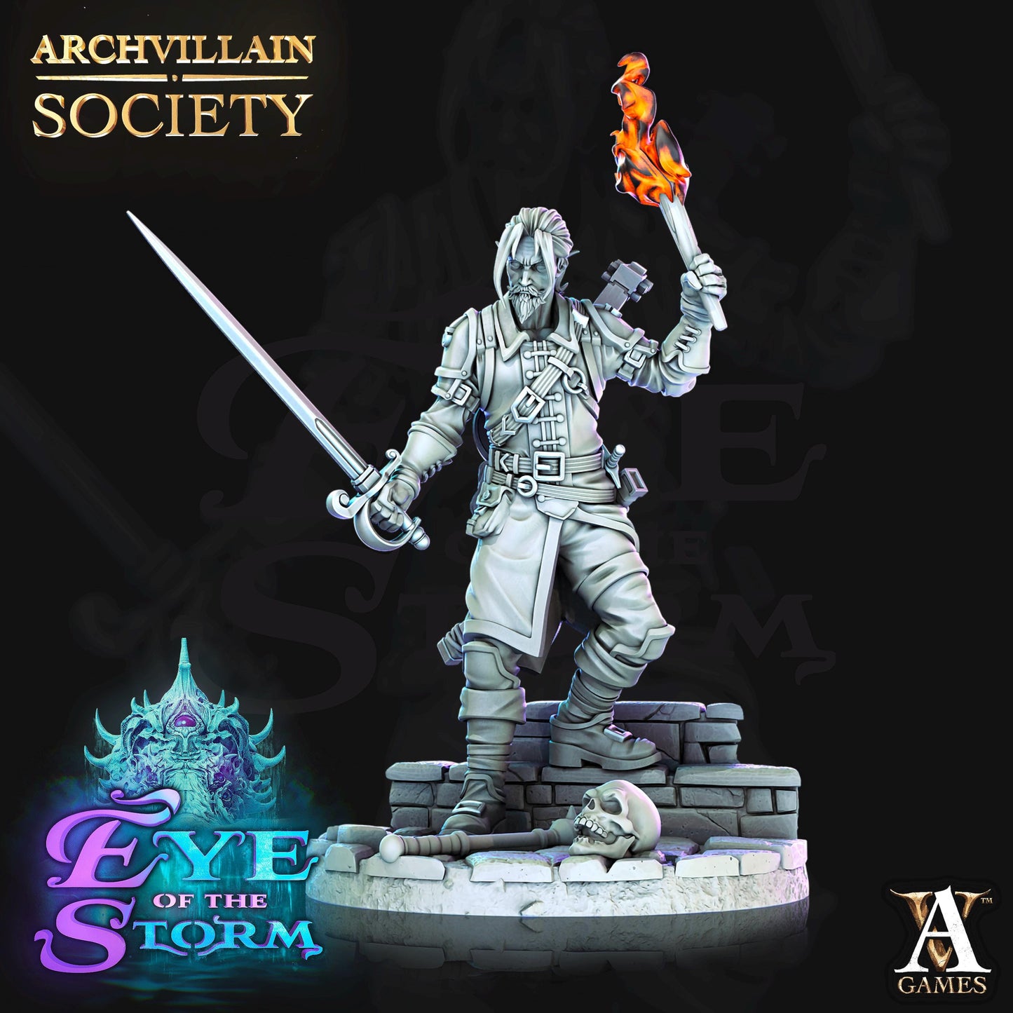 Archvillain Games : Archvillain Society Vol. III | 3D printed miniatures |Tabletop Games 32 mm | Dungeons and Dragons | Wargame | RPG
